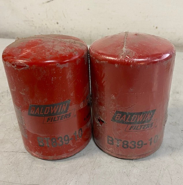2 Quantity of Baldwin Filters BT839-10 Hydraulic Filter Spin-On 3 11/16 (2 Qty)