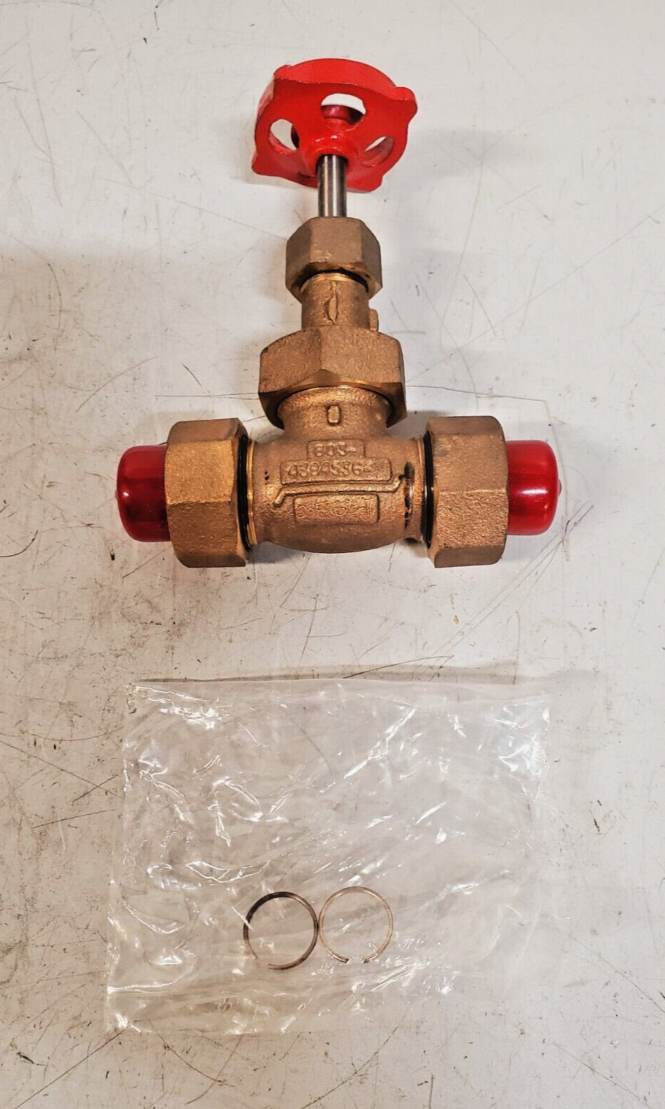 Milwaukee Globe Valve 803-4384536-J | 1/4 400 WOG | 11B1