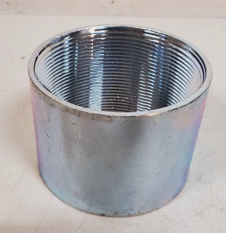 EC Galvanized Conduit Coupling 4" GAL CPLG | 4"GALCPLG