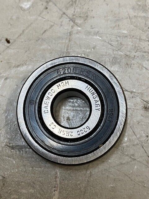 19 Qty of 6200RSR 6200 2RSR C3 Hungary Daewoo MGM 9x10x30mm Bearings (19 Qty)