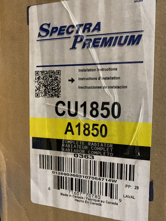 Spectra Premium Radiator CU1850