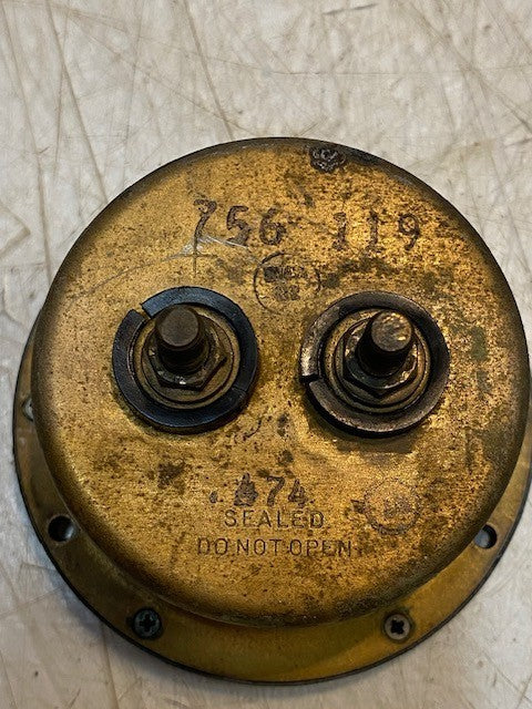 Sun Model M-2931 Vintage Round Analog Engine Tachometer 3000 RPM