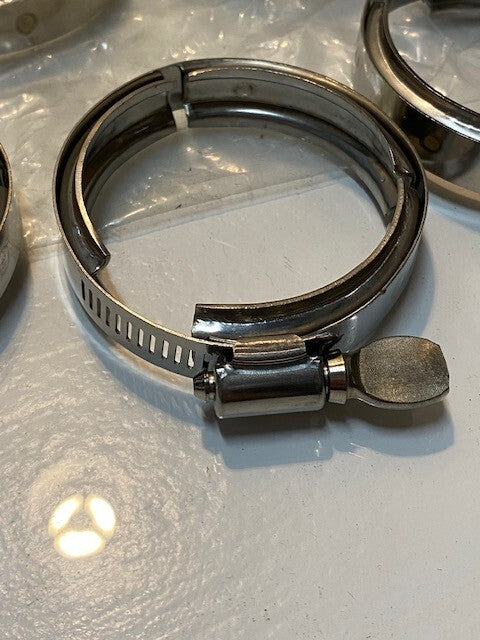 5 Quantity of 5.00 PC V-Band Clamps for 2" Pipe 4999-1000-442 (5 Quantity)