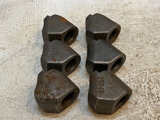 6 Qty of Reamer Teeth Weld Cutter Bits 2-1/4" H 1-1/2" W 22mm Bore 29945 (6 Qty)