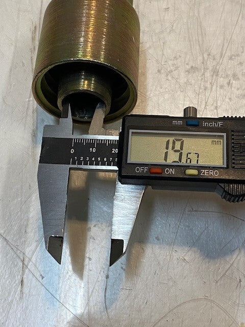 Crimp Hose Fitting 913483E | 16BW | 6" H 31mm Thread 38mm Hex 49mm OD 20mm ID