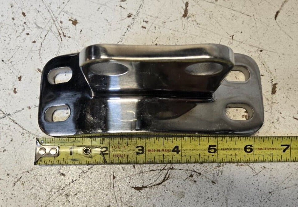 Stainless Steel Angled Exhaust Bracket for Peterbilt 379 | 14-12998