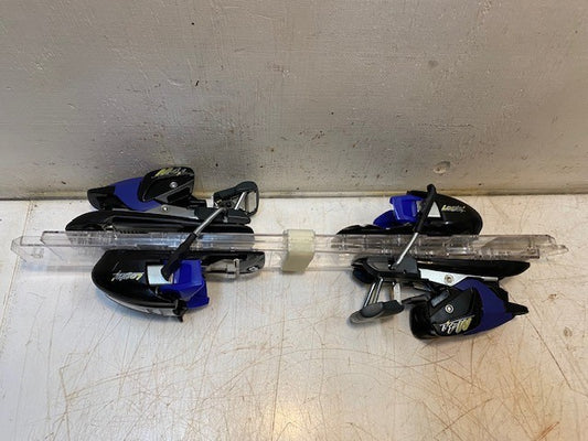 Marker M4.1 Logic Biotech Toe Ski Boot Bindings Complete Pair Blue