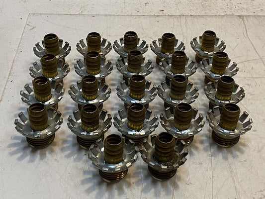 22 Quantity of Heavy Duty Clinch Hose Repair Fittings 5/8" 26mm Thread (22 Qty)