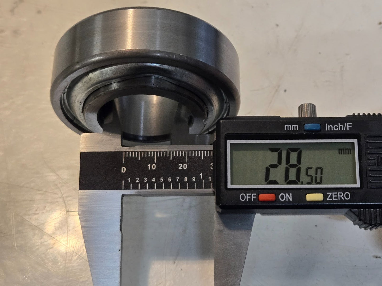 IPTCI Metal Shielded Ball Bearing NAA206-18L3SP | 62 mm OD x 28.5 mm Bore