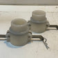 2 Quantity of Cam Lock Couplings 3-1/4" H 48mm Bore 59mm Thread 77mm OD (2 Qty)