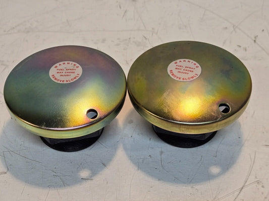 2 Quantity of Vented Transfer Tank Caps | 2" Threaded Neck 2-3/4" Hex (2 Qty)