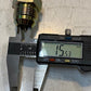 3 Qty of Hydraulic Flare Cone Male Connectors 2" L 16mm ID 26mm Thread (3 Qty)