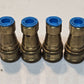 4 Quantity of Safeway BS105-2 3/8" Quick Connect Couplings 1/4" NPT (4 Quantity)