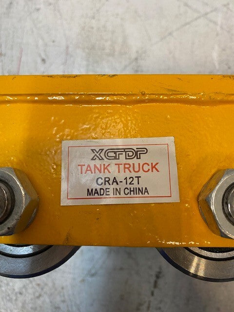XCFDP Tank Truck CRA-12T Machinery Mover Skate Dolly 8 Rollers