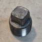 32 Quantity of 3/4" MPT Galvanized Plugs | 5/8" Square Drive (32 Quantity)