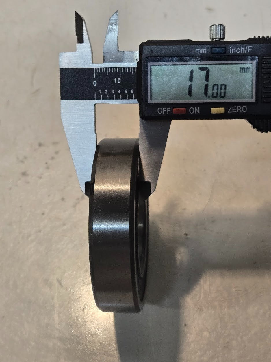 6 Quantity of MDJ Ball Bearings 6207-2RS | 72 mm OD x 35 mm Bore (6 Qty)