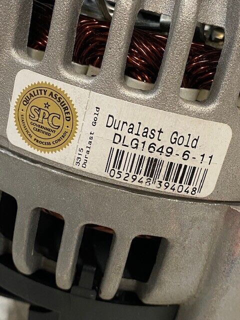 Duralast Gold DLG1649-6-11 Alternator