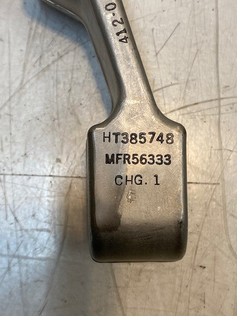 Piece of WestCan Aircraft 412-010-435-101F, HT385748, MFR56333, 7075-T73