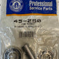 4 Qty of Silver Streak Professional Parts 45-250 Bearing & Spacer Kits (4 Qty)