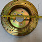 Gold Brake Disc Rotor Min Thk 9.5MM Max Dia 185.5MM 11-1/4" OD 71mm Bore