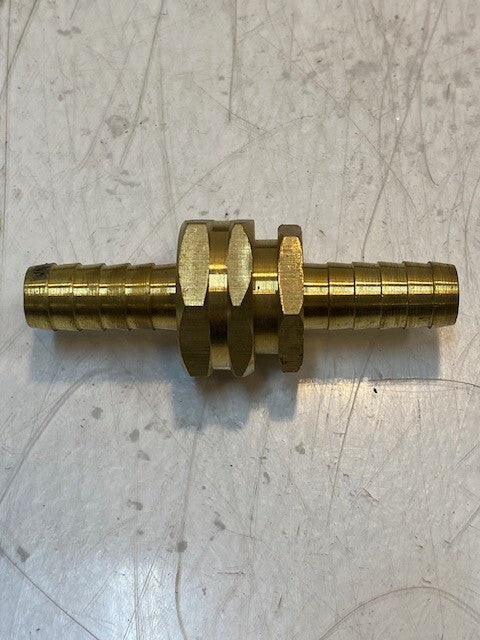 25 Quantity of Garden Hose Barb Couplings 3-1/4" L 30mm OD 10mm ID (25 Quantity)