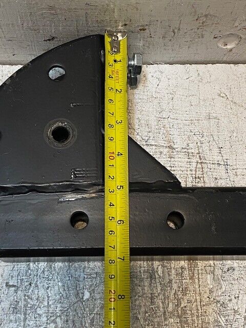 2" Hitch-Mounted Mobility Carrier Adapter 9-3/4" L 6-5/8" W