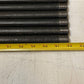 6 Quantity of 3/4" x 42" Black Pipes Both Ends Threaded (6 Quantity)