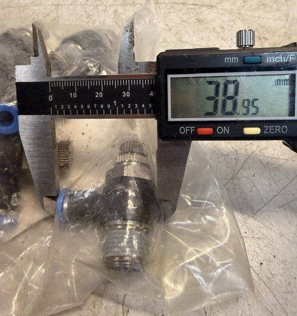 3 Bags Of 5 SPC Pneumatic Speed Controller Elbow NSE PD1212040007901001