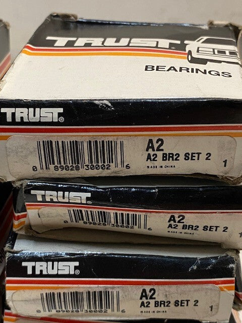10 Quantity of Trust Bearings A2 | LM11910/LM11949 | 45mm OD 19mm Bore (10 Qty)