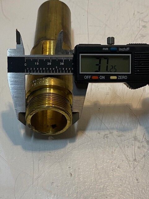 Brass Trap Seal Primer Air Gap Fitting Adapter 585-E10-56, A5-0404, 37mm Thread