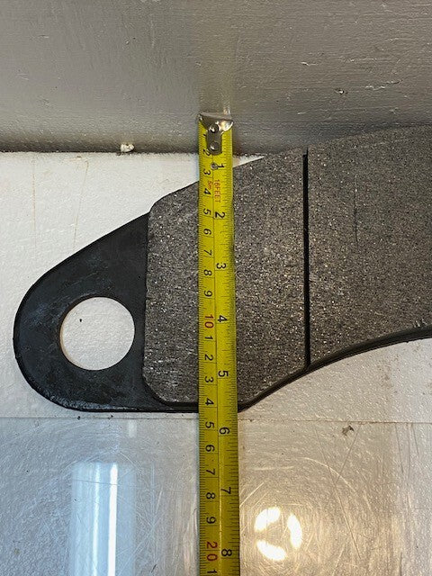 17" Long Brake Pad 244-7850-2 | L4226A44 | 261-7651-2 | 36mm Bore 5-1/2" W