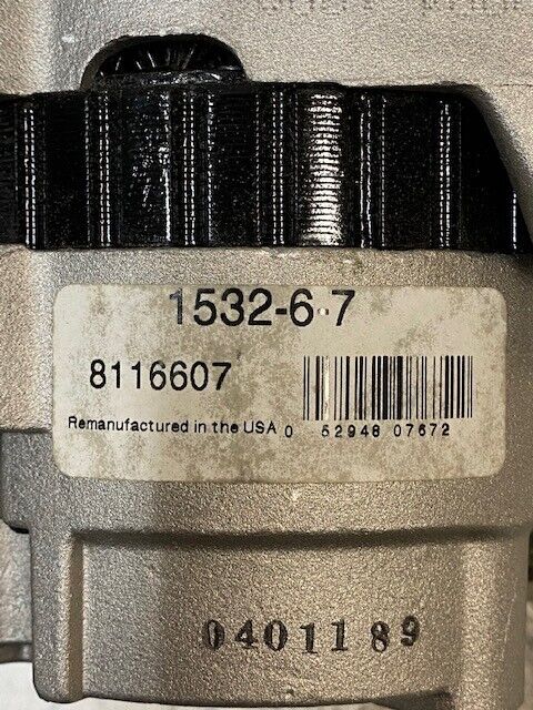 Valucraft Remanufactured Alternator 1532-6-7, 8116607