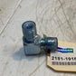 DOOSAN 2181-1918D6 Hydraulic Elbow Adapter Fitting Excavator Replacement Part