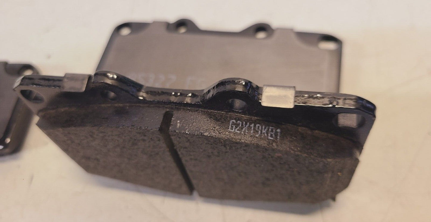 Akebono Proact Ultra Premium Disc Brake Pad Kit G2X19KB1 | AK AS327 FG