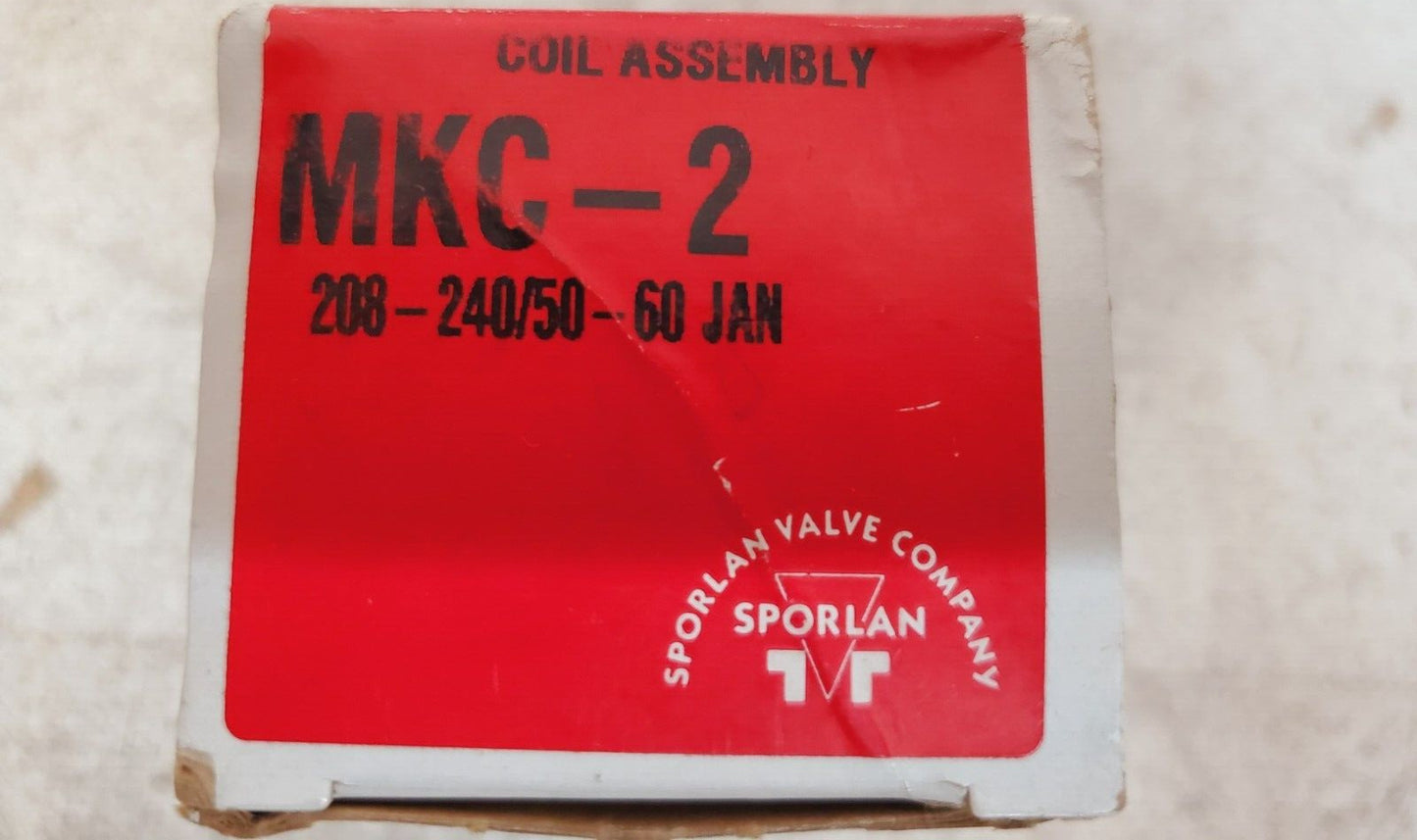 Sporlan Solenoid Coil Dual Volt 208/240 VAC 50/60 JAN | 311515 MKC-2