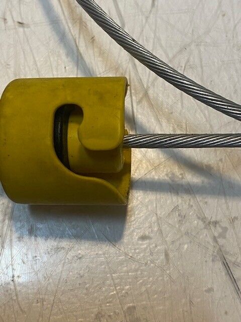 Engine Oil Level Dip Stick w/ Yellow Rectangle Handle 0126823001 | 126823001