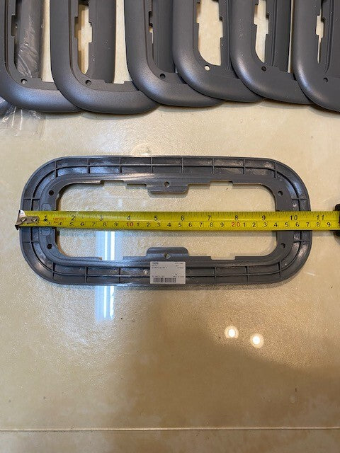 10 Quantity of Grakon Interior Light Bezels Gray 16-09570-221 | 1669G (10 Qty)