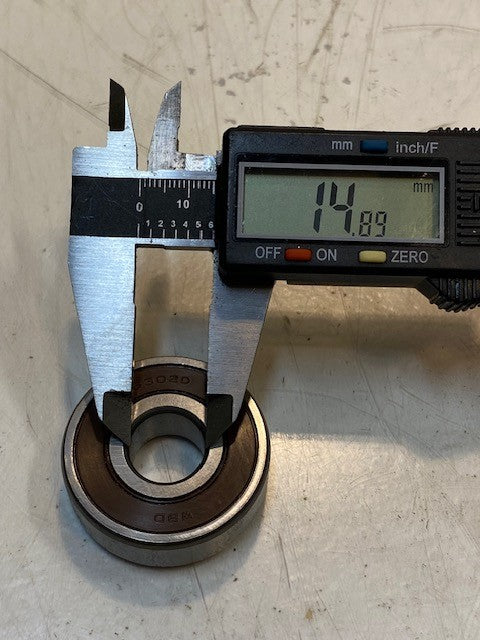 33 Quantity of WBD 6302D Radial Bearings 15x42x13mm (33 Quantity)