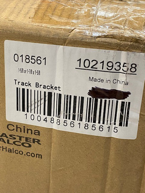 5 Quantity of 018561 Gate Track Brackets 1-5/8 or 1-7/8 x 1-5/8 | 10219358 (5 Qt
