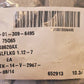 8 Quantity of Lock Nuts SLFLKG 1.12-7 | 48620AX | CAGE 75Q65  (8 Qty)