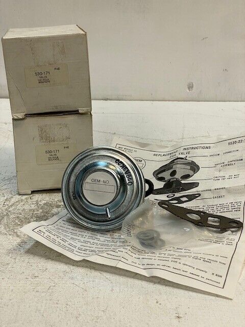 2 Quantity of EGR Replacement Valves 530-171, 5530-22-12 (2 Quantity)