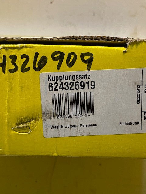 LuK Clutch Kit 624326919, 324-0417-10, E9903, 124-0395-10, 51mm Bore