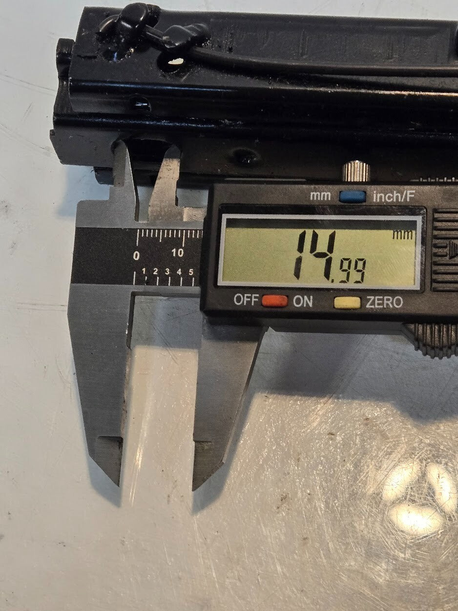 2 Pairs of Seat Sliders 14-3/16" Long 1-1/2" Track Width 1" Deep (2 Quantity)