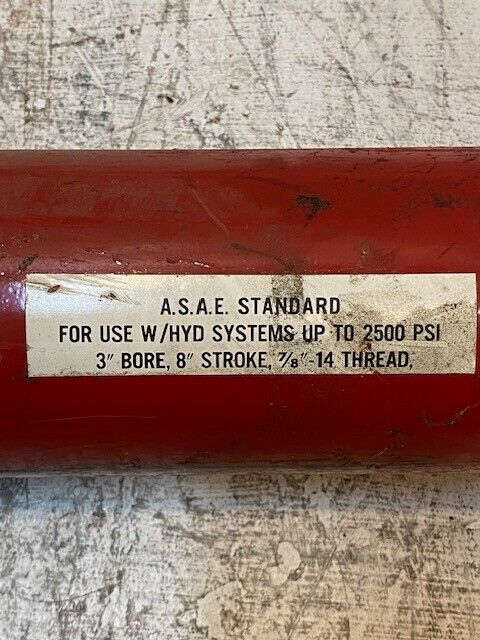 A.S.A.E. Standard Hydraulic Cylinder 381807R2 | 25mm Bore 22" Long