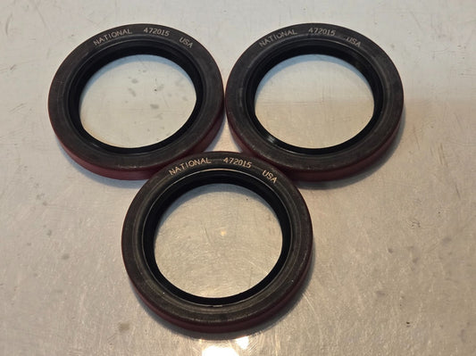 3 Quantity of National 472015 Oil Seals 3" OD 2" ID 3/8" Thick (3 Quantity)