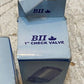 6 Quantity of BII 1" Check Valves 17YBCV100 (6 Quantity)