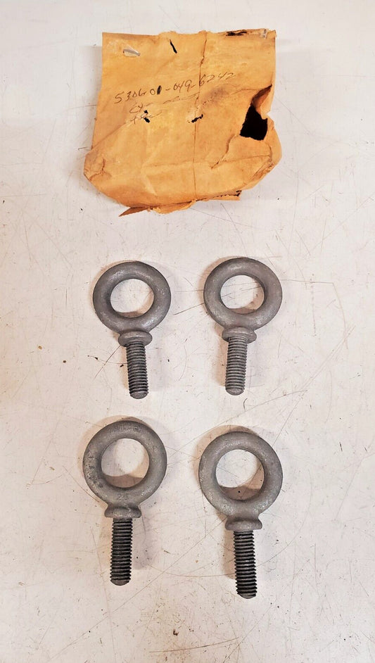 4 Quantity of Chicago Eye Bolts 5306-01-049-6242 (4 Qty)