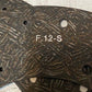 5 Qty of Clutch Plates F.12-S, 00011668, FD11837-001, 13" OD 7-1/8" Bore (5 Qty)