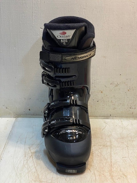 Nordica Exopower Trend 07 Black & Blue Ski Boots Size 28.5 | 320mm | 280-285