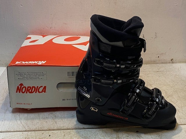 Nordica Exopower Trend 07 Black & Blue Ski Boots Size 25.5 | 290mm | 250-255